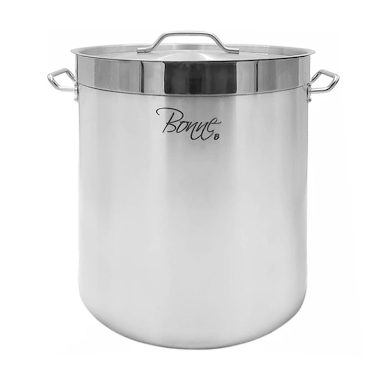 Olla de Acero Inoxidable de 100 Litros con Tapa (BONNEAI100LT)